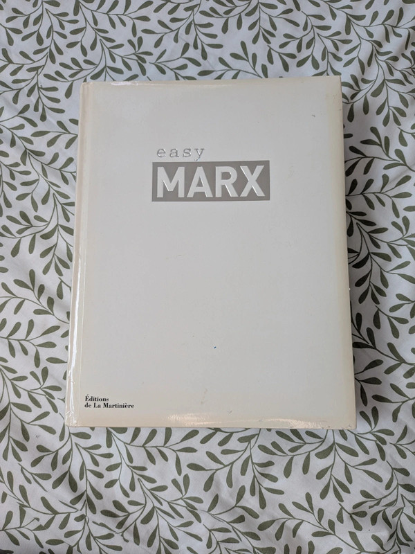 Livre recette Easy Marx