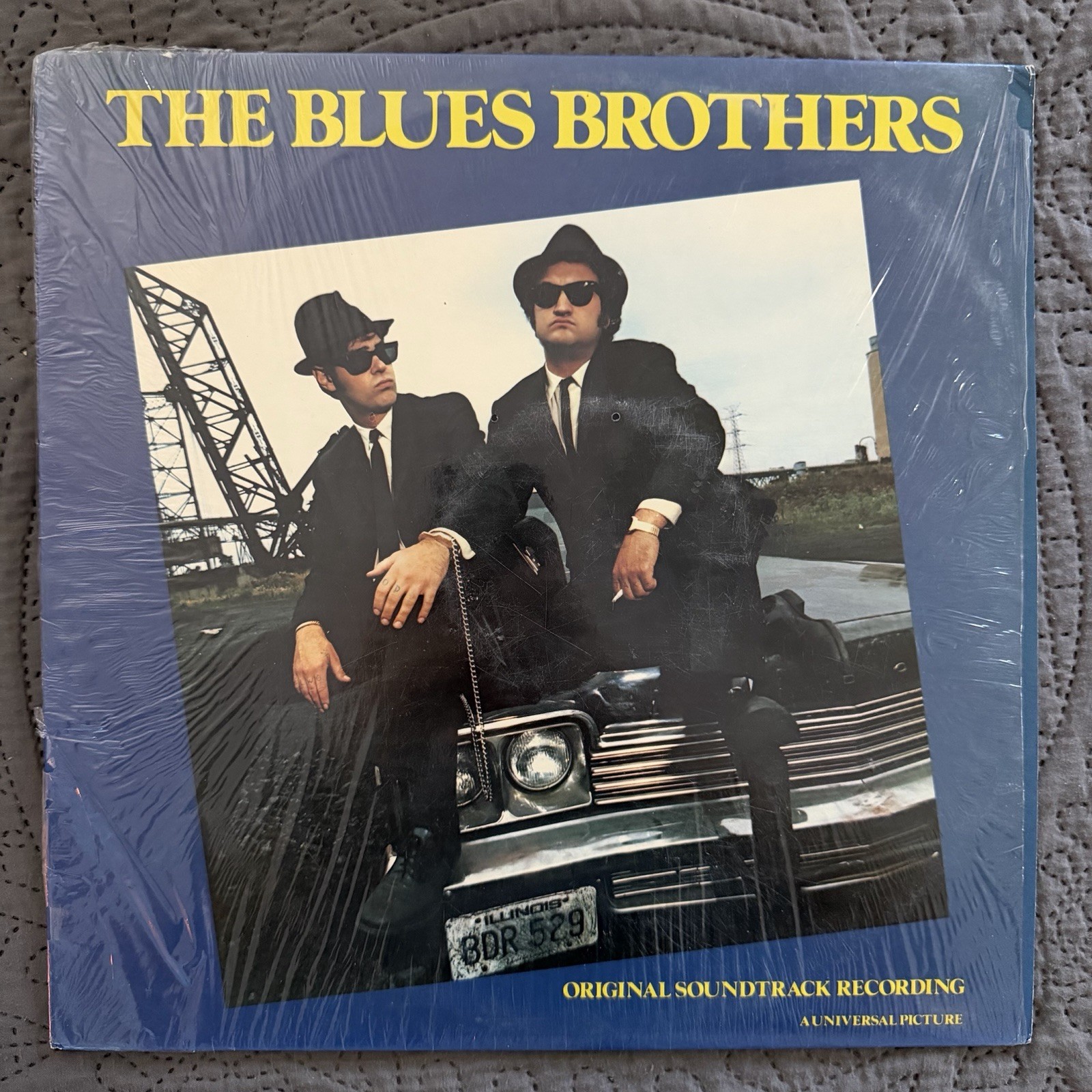 Blues Brothers Soundtrack 1980 Atlantic SD16017 CRC Santa Maria LP VG/VG+ Shrink