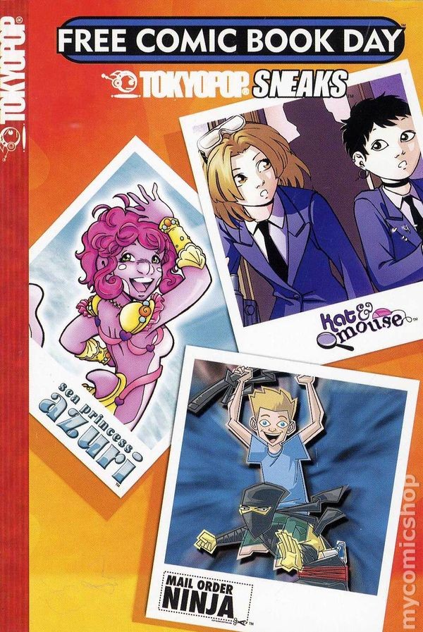 Tokyopop Sneaks TPB #4-1ST FN 2006 immagine stock