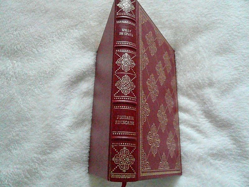 📘 Fontaine Française – Willy De Spens – Édition Rombaldi – Relié