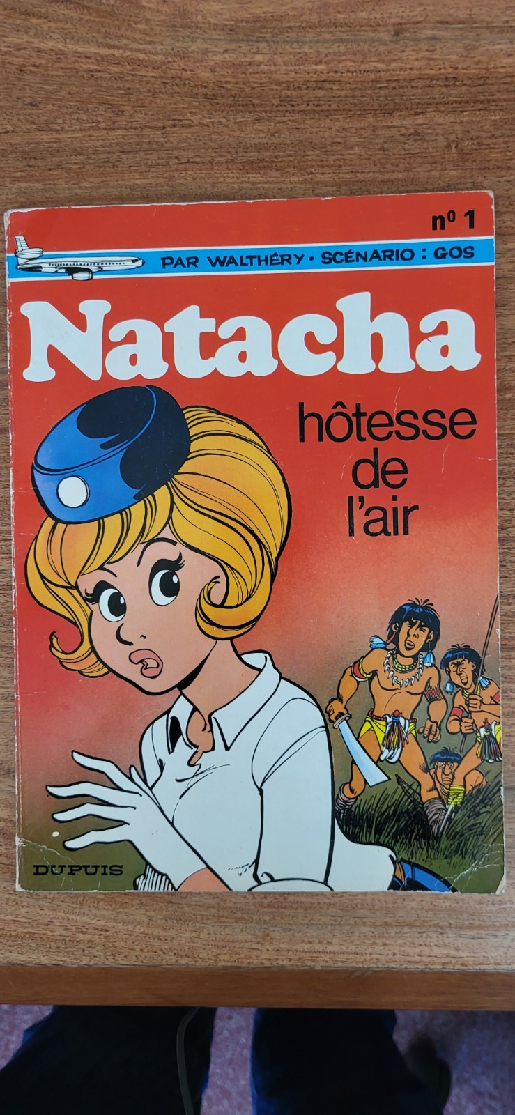 BD SOUPLE NATACHA EO - 1971 - HOTESSE DE L'AIR