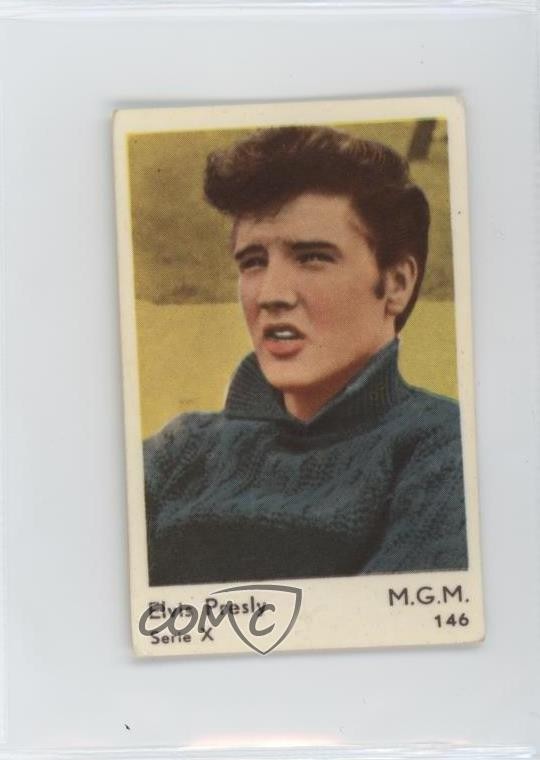 1961 Dutch Gum Serie X Elvis Presley #146 04le