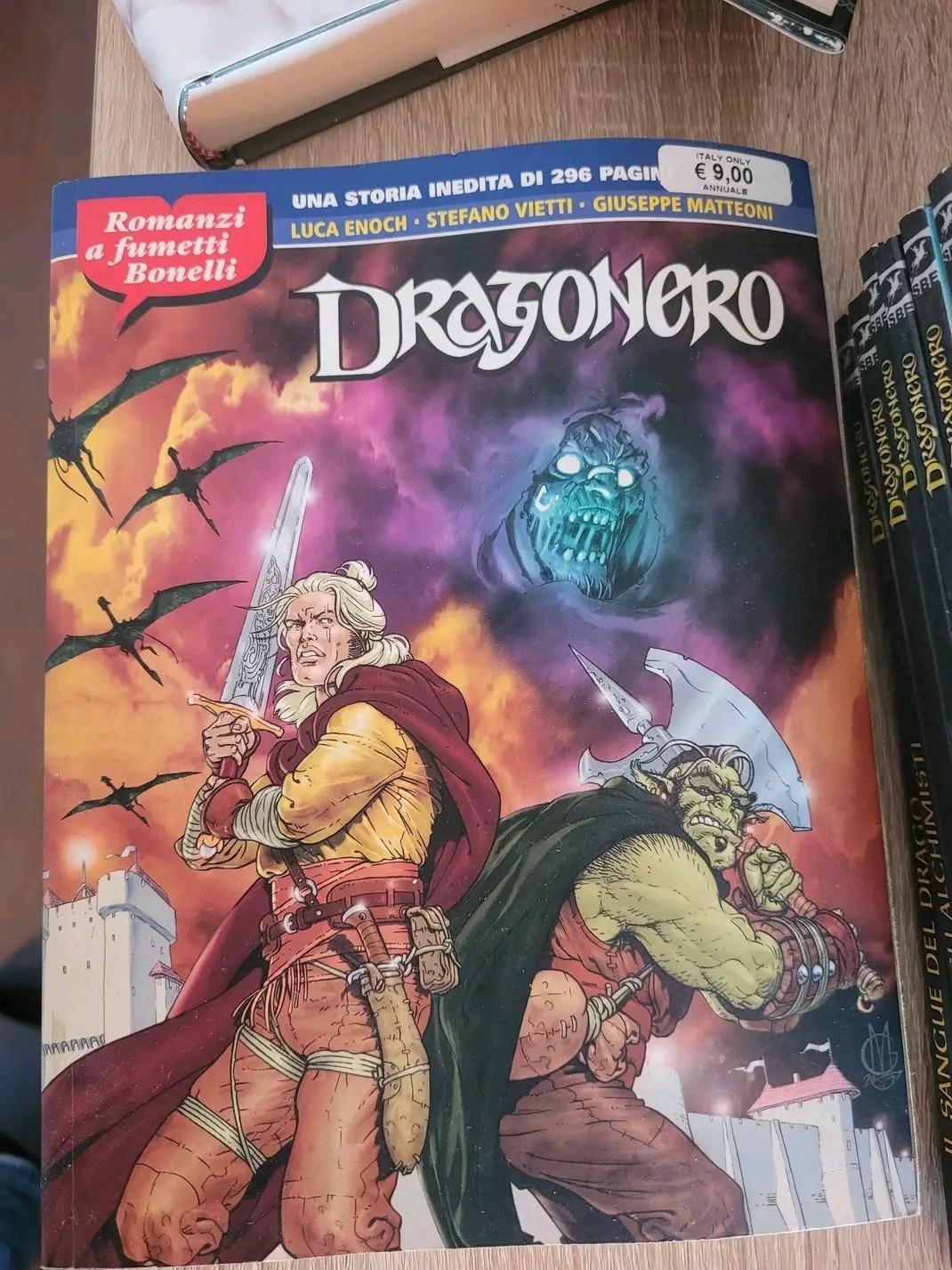Sergio Bonelli Editore Dragonero Annuale lotto fumetti 2015 Enoch Vietti