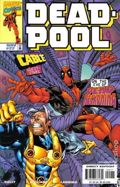 Deadpool #22 FN- 5.5 1998 immagine stock basso grado