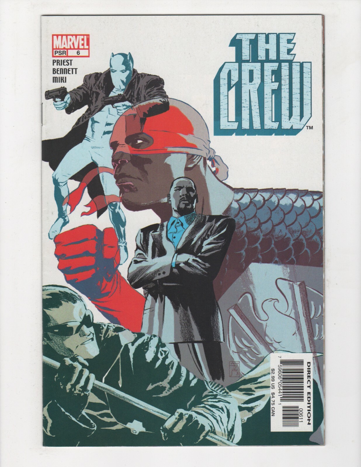 The Crew #6 Josiah X TFATWS VF/NM 2003 Verità Isiah Bradley Capitan America