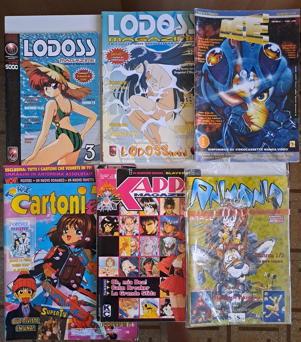Riviste Manga Varie
