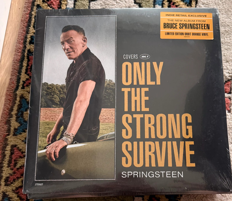 Bruce Springsteen- only the strong survive- colored vinyl