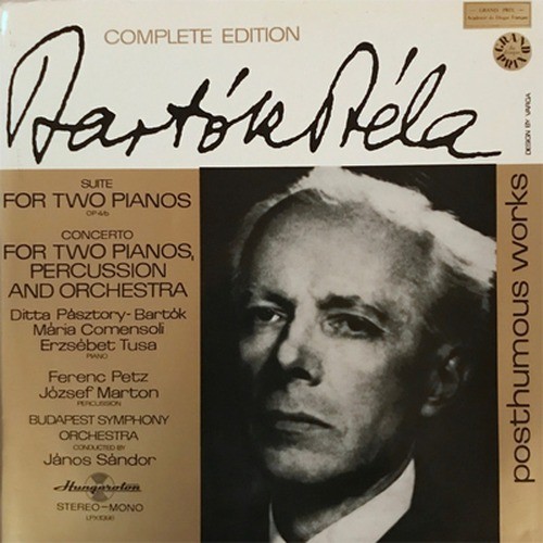 Ditta Pasztory-Bartok, Maria Comensoli,  - Bartok: Suite for Two Pianos/Concerto