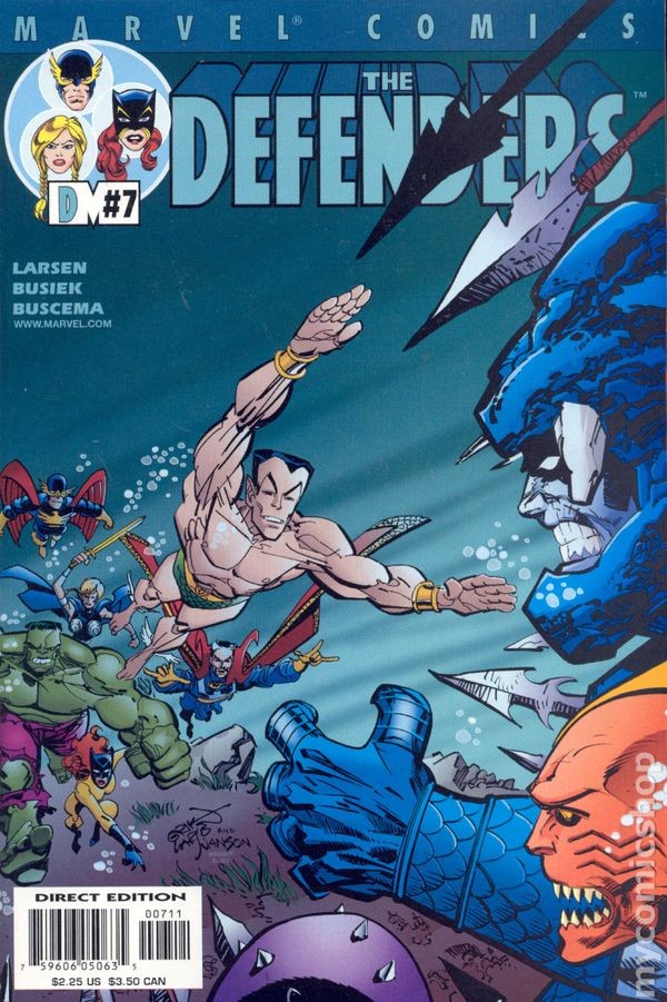 Defenders #7 VF- 7.5 2001 Immagine Stock