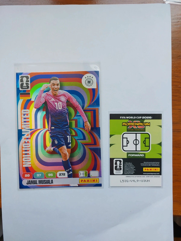 Jamal Musiala XXL panini edition limitee