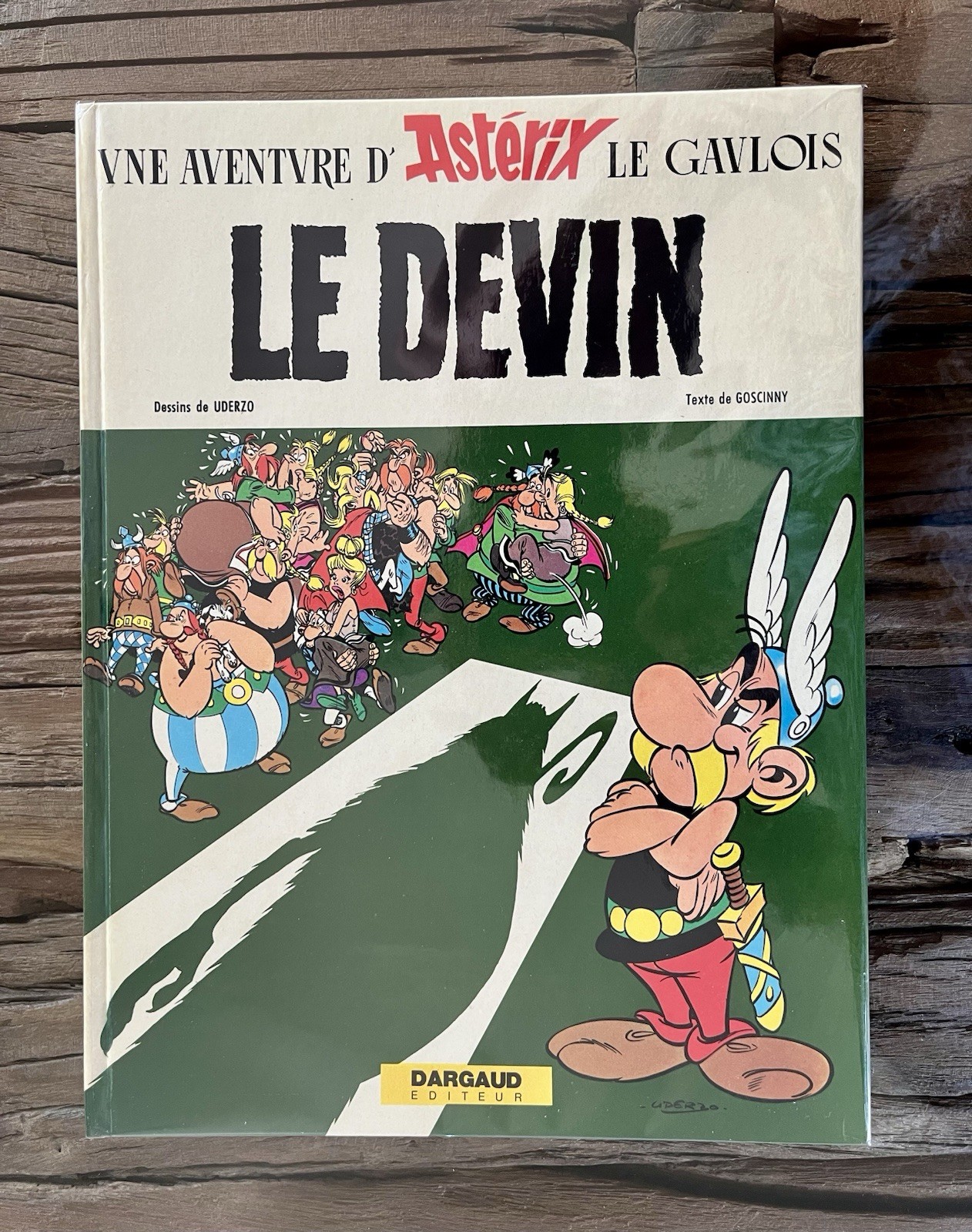 ASTERIX: SUBLIME EO COLLÉE 1972 LE DEVIN RARE IMP MOLIÈRE CRAQUANT NEUF (UDERZO)