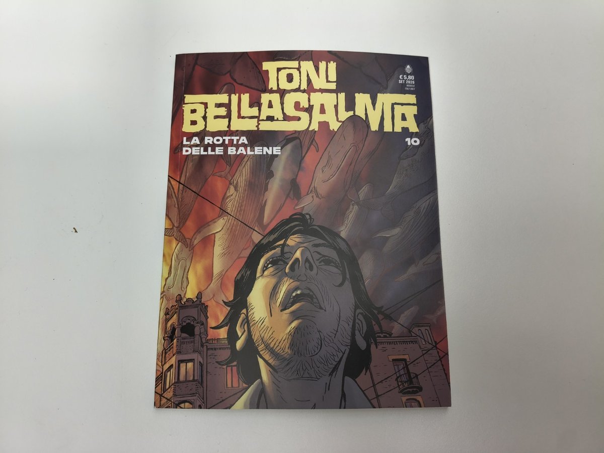TONI BELLASALMA 10 LA ROTTA DELLE BALENE REGULAR BUGS COMICS
