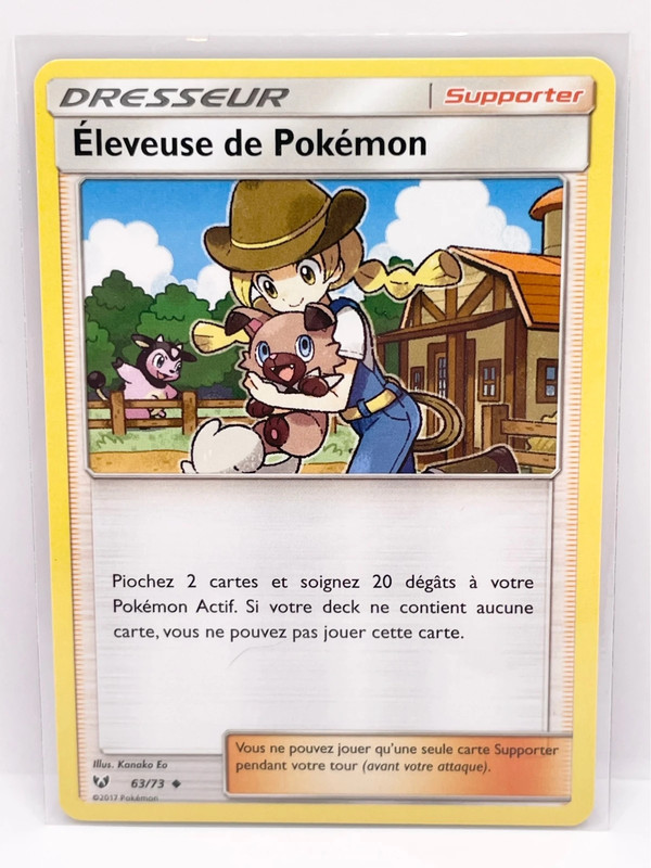 Éleveuse de Pokémon 63/73 co/unco SL3,5 Légendes Brillantes