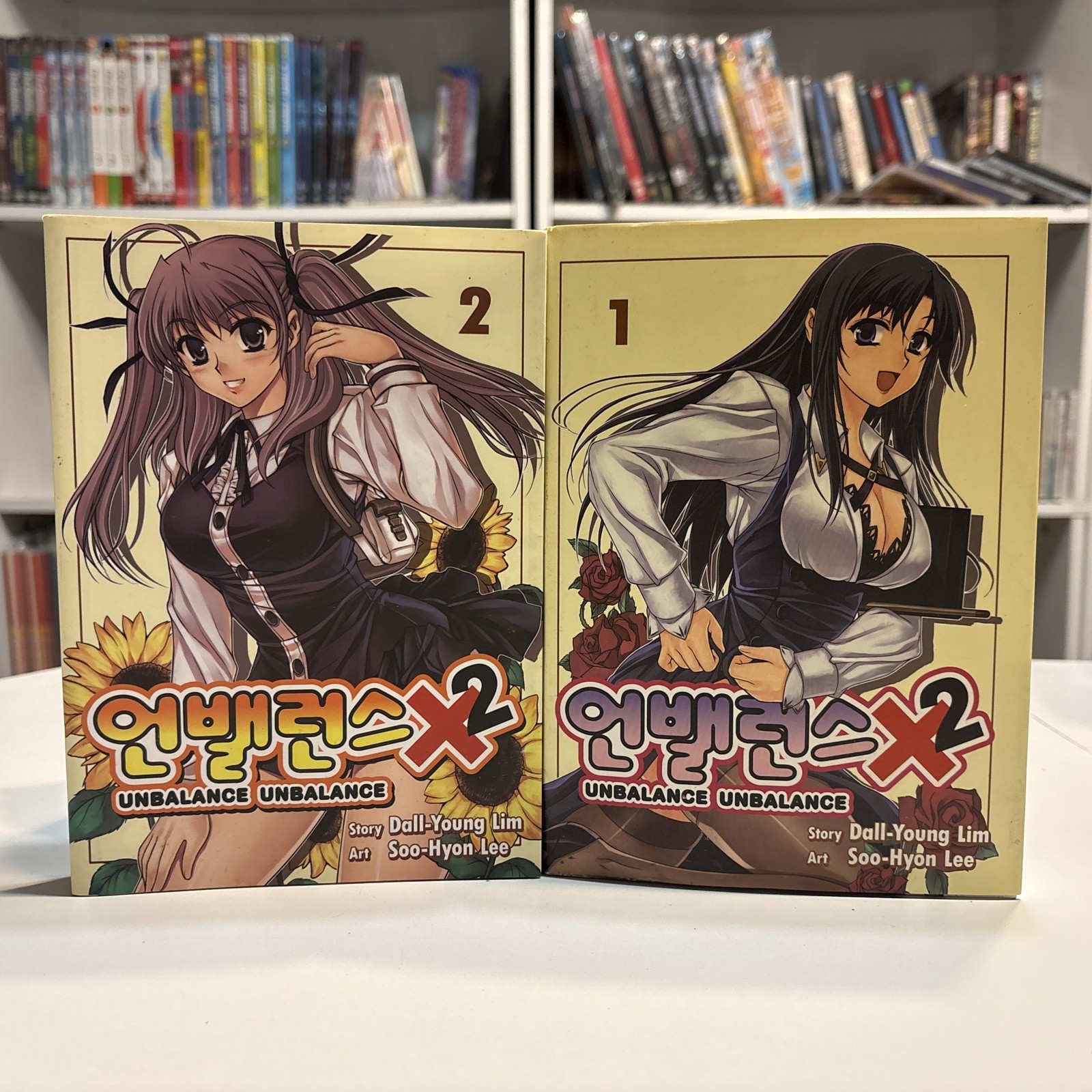 Unbalance X2 Manga Vol. Giacche antipolvere inglesi 1 e 2 by Lim/Lee