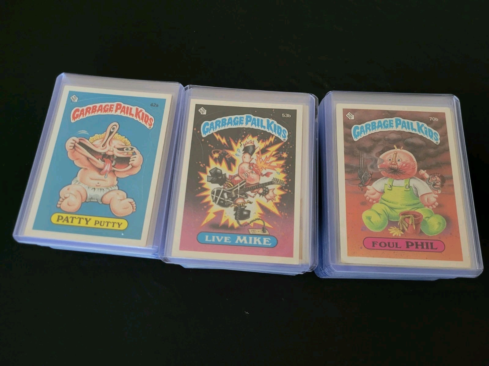 Spazzatura secchio bambini 1985 serie completa 2 lucidi set completo bello!!!