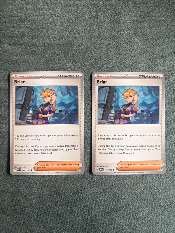 Pack 2 Briar | Cartas Pokémon TCG | Prismatic Evolutions