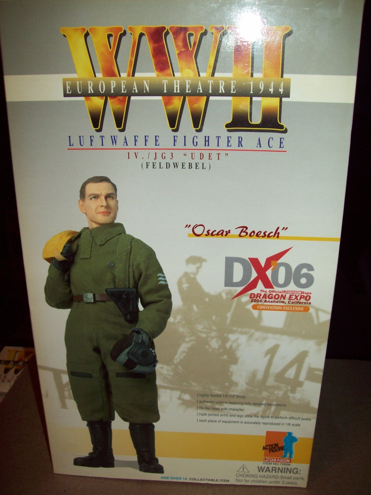 Dragon Models 1/6 Dragon Expo 06 German Luftwaffe Fighter Ace "Oscar Boesch"