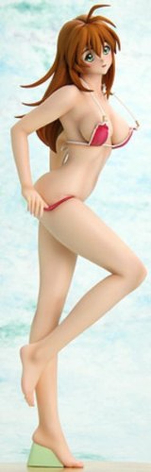 Ikki Tousen Son Tsukaiju Swimsuit 2 Pink Swimsuit Model Kit Used Complete