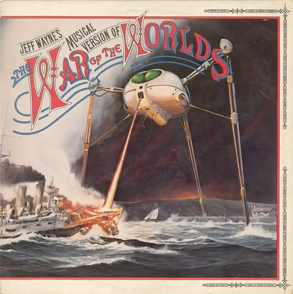 2xLP Jeff Wayne Jeff Waynes versione musicale della guerra dei mondi CBS