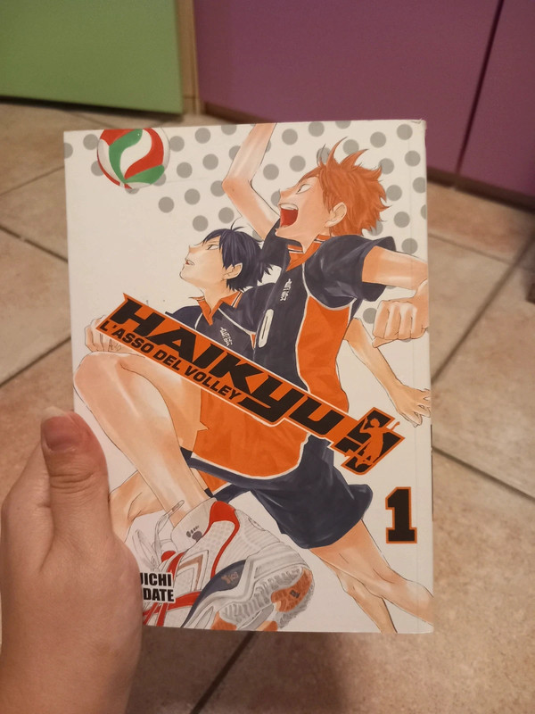 Haikyu manga 1° volume in italiano