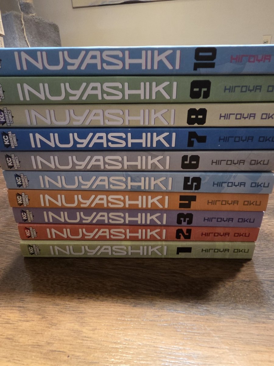 Inuyashiki Vol 1-10 Manga Lotto Set Inglese Hiroya Oku Kodansha Comics