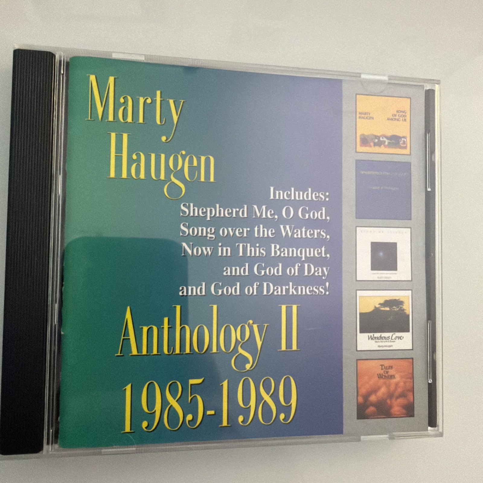 Anthology II: 1985-1989 by Marty Haugen (CD, 1997) Praise Worship Liturgy Music