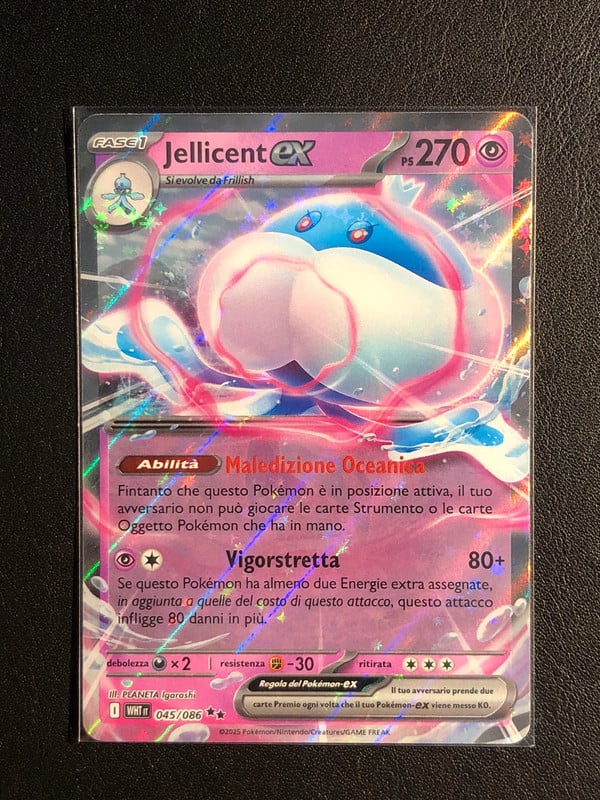 Jellicent EX WHT 045/086 Fuoco Bianco