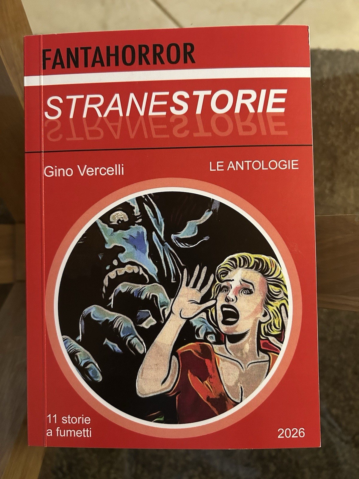 Fumetto Fantahorror Stranestorie Gino Vercelli 11 Storie 2026