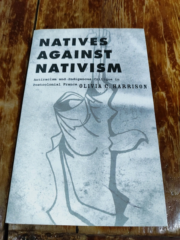 Libro Natives Against Nativism Olivia Harrison Minnesota Press Ingles