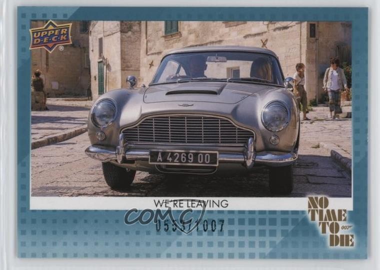 2025 No Time To Die Teal 007 /1007 James Bond Madeleine Swann We're Leaving 0xx7