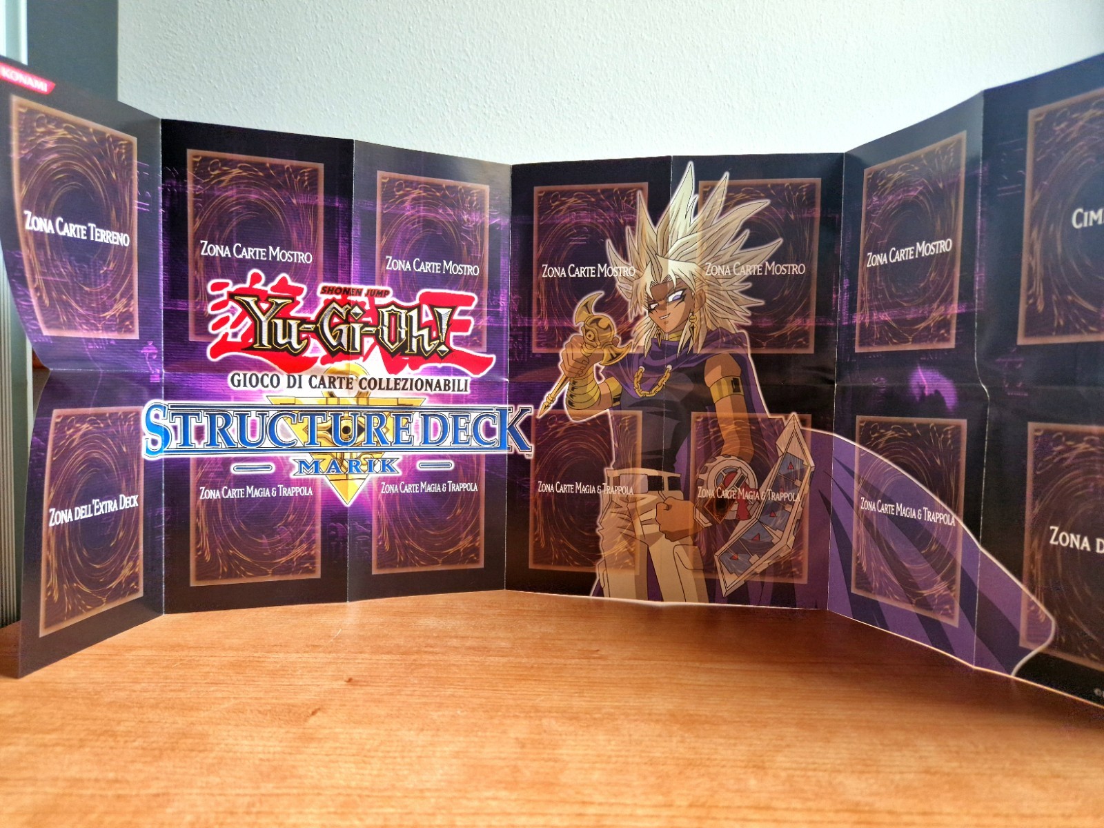 Yugioh Playmat STRUCTURE DECK MARIK 2010 in Carta Italiano