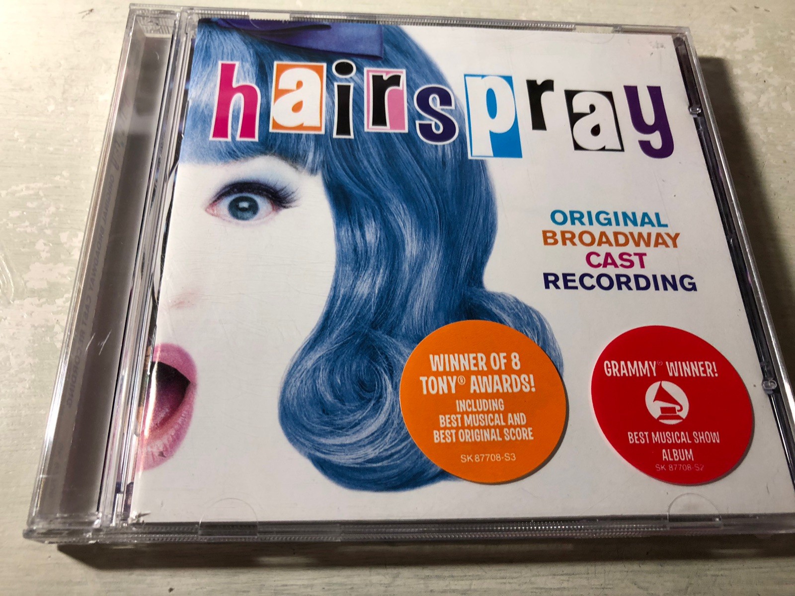 Hairspray - Original Broadway Cast Recording (2002) Music CD Sony SK 87708