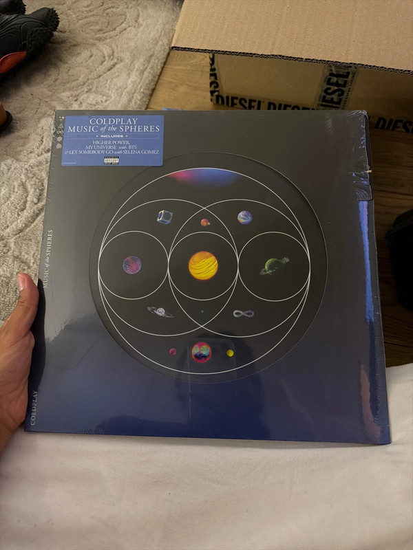 Vinyle Music of the Spheres Coldplay