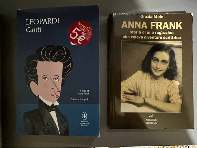 I canti di Leopardi + Anna Frank