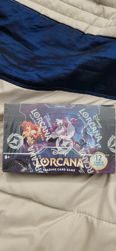 Booster Box Ursulas Return Lorcana Disney selado em italiano