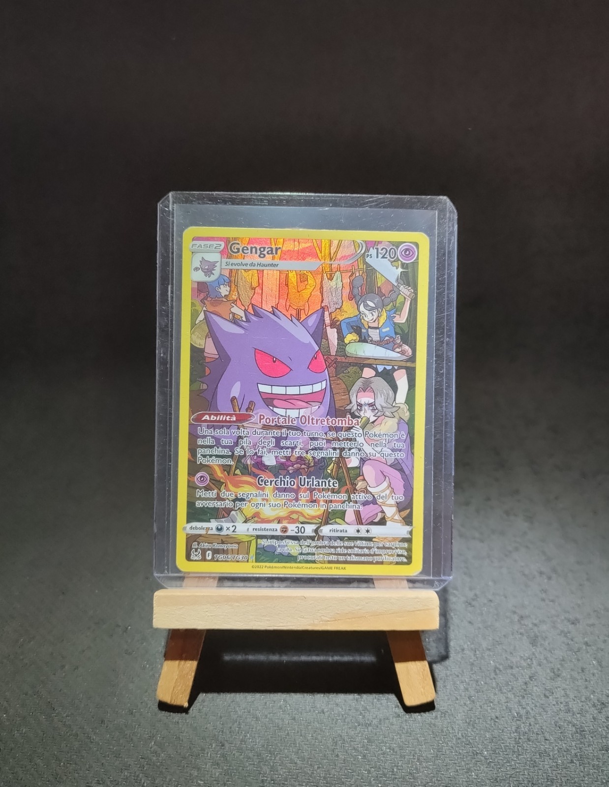 Carta Pokémon - Gengar TG06/TG30 - Full Art - Origine Perduta - Ita - Played