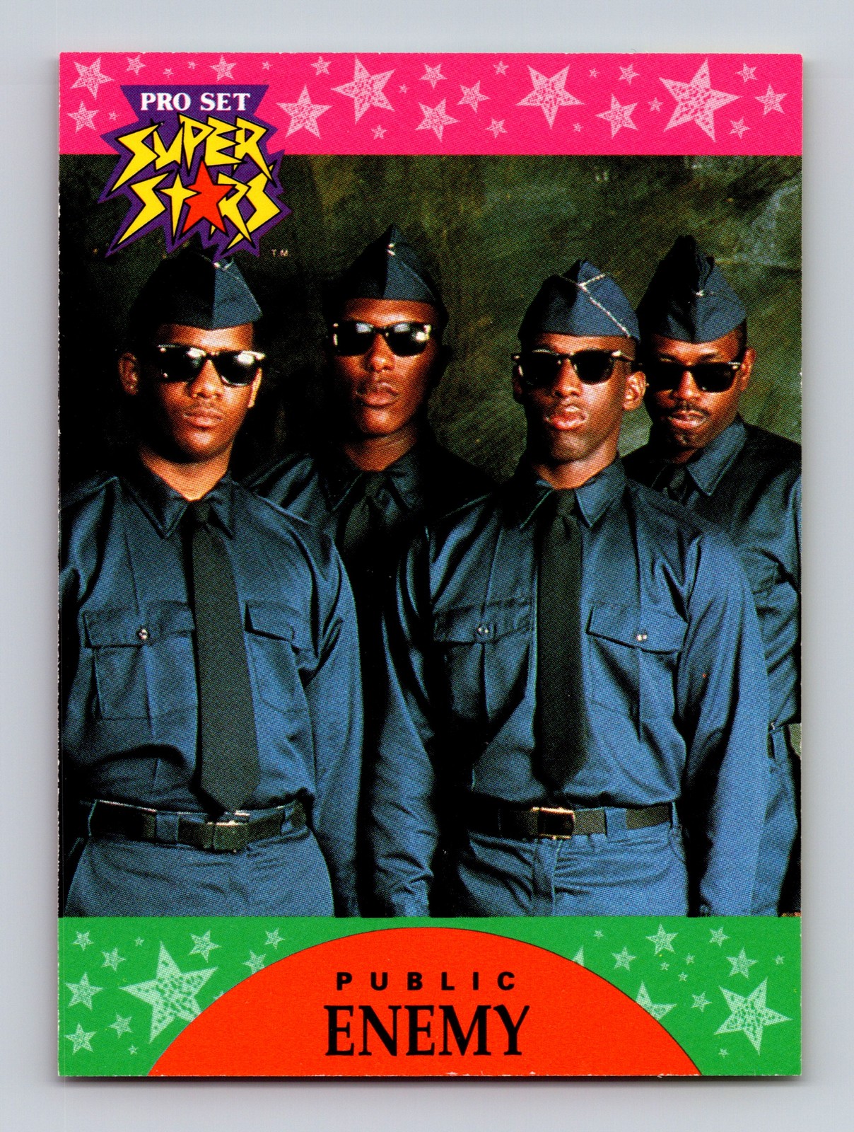1991 Pro Set SuperStars MusiCards #6 Promo Nemici Pubblici