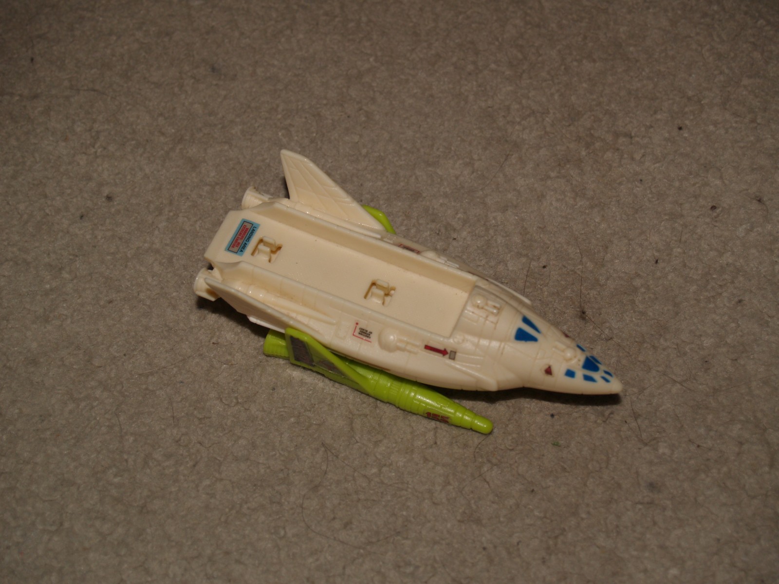 1989 Kenner MEGA FORCE STRIKEMASTER Orbital Attack Shuttle Vehicle  w/ booster