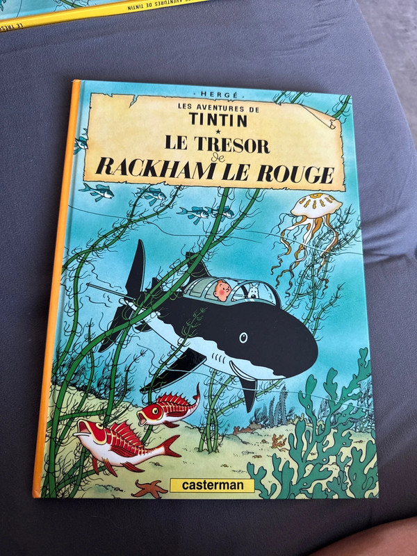 Tintin Le trésor de rackham le rouge