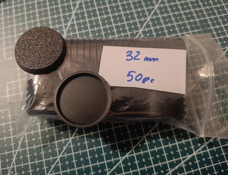 Socles ronds 32mm pour warhammer, 40k, 40.000