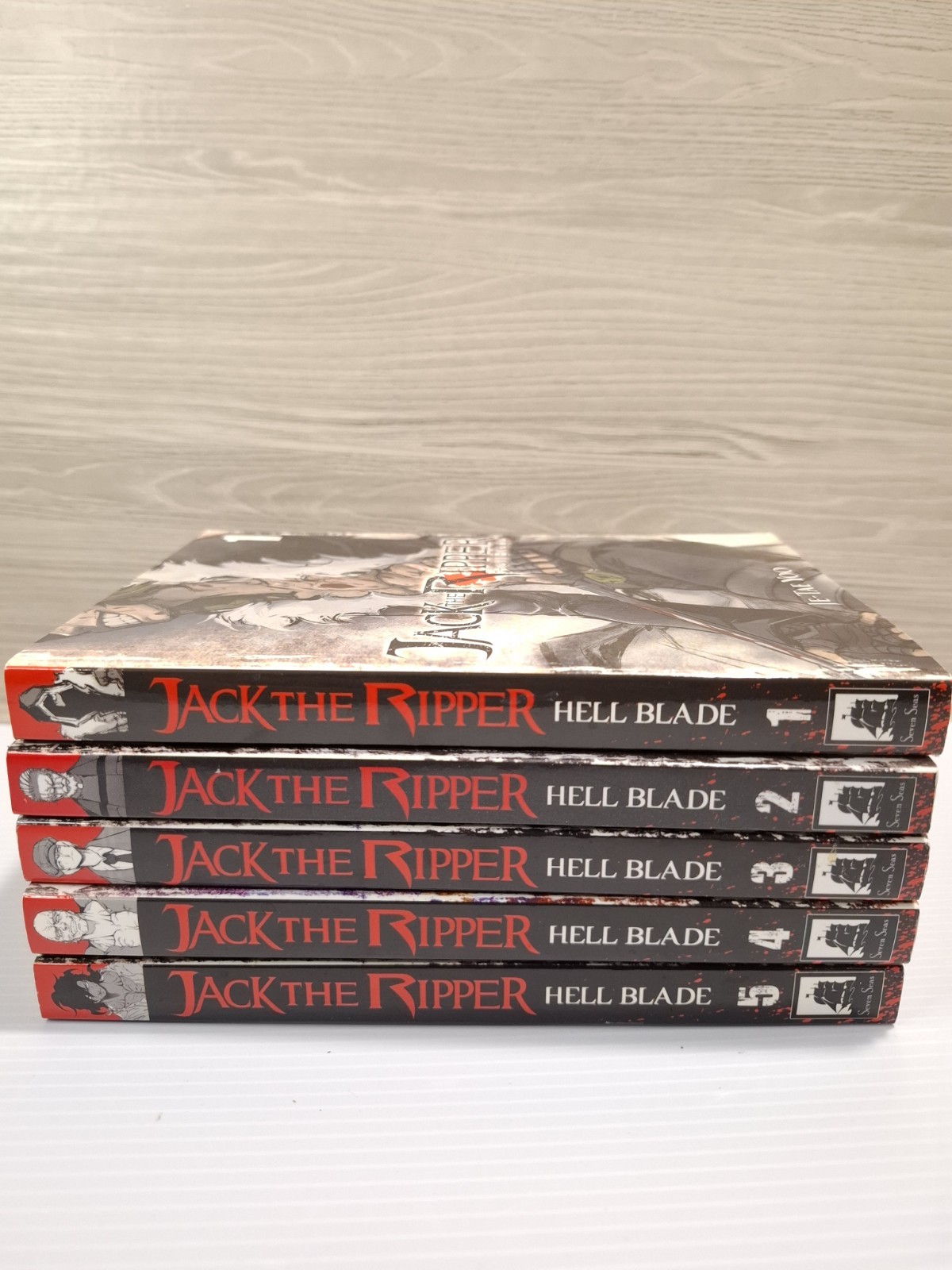 Jack lo Squartatore: Hell Blade Manga Vol 1-5 Set Completo Je-Tae Yoo 1a Edizione