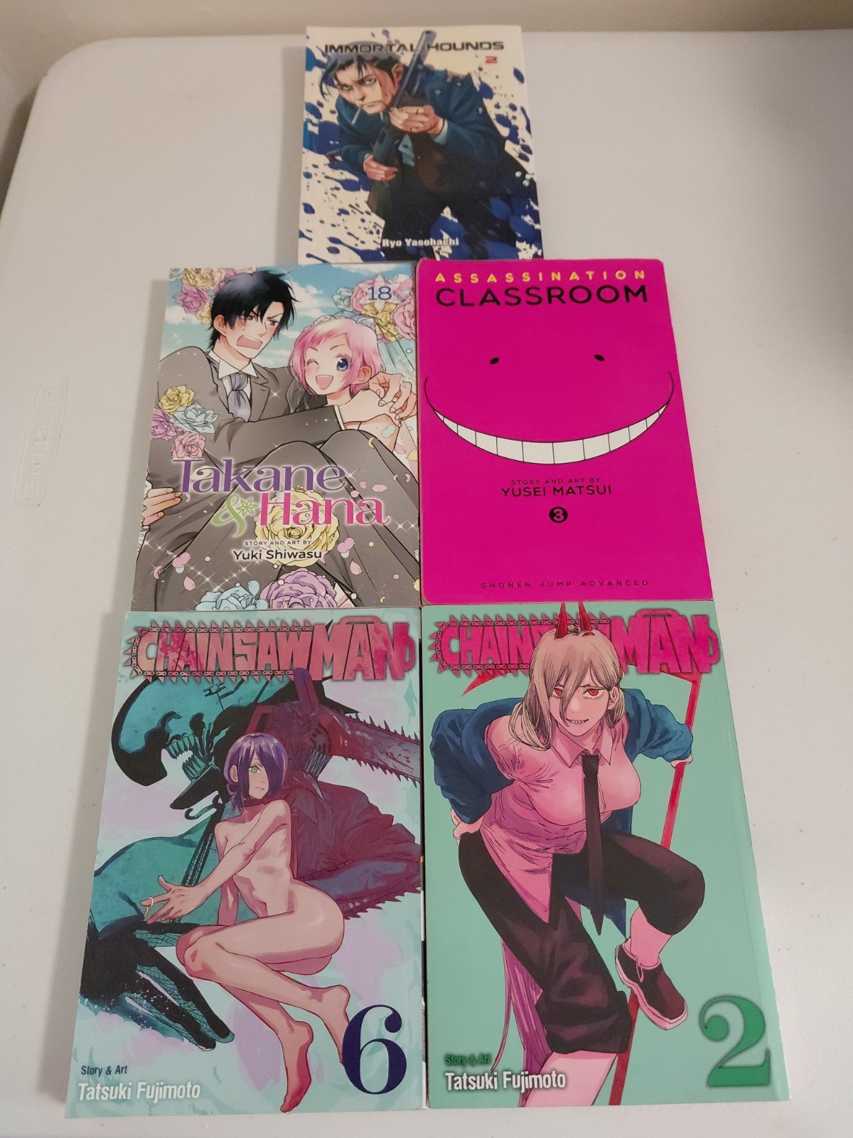 Lotto Manga Motosega Assassinio Aula Takane Hanna Immortal Hounds