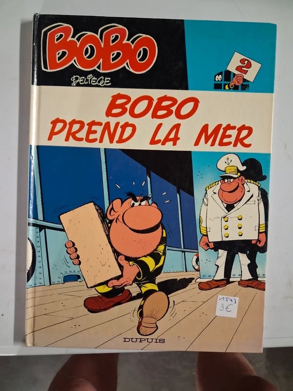 Bd bobo prend la mer