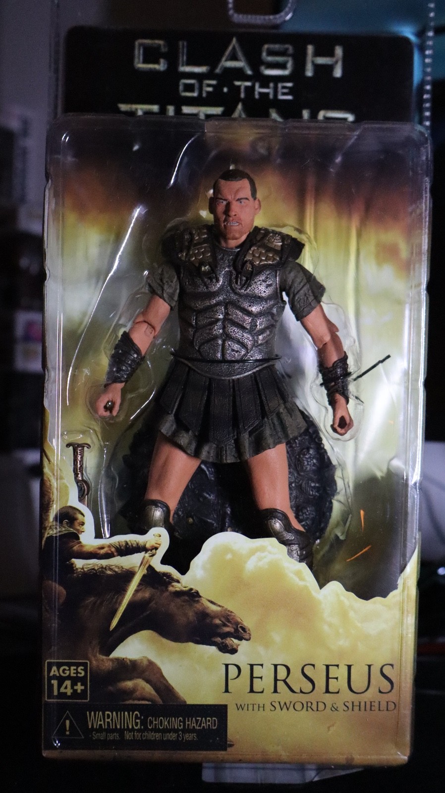 Modellino NECA Clash Of The Titans Perseus con spada e scudo NUOVO spedizione veloce
