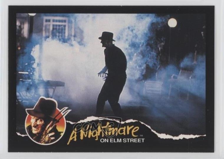 1991 Impel A Nightmare on Elm Street 2 Freddy's Silhouette #35 0b3o