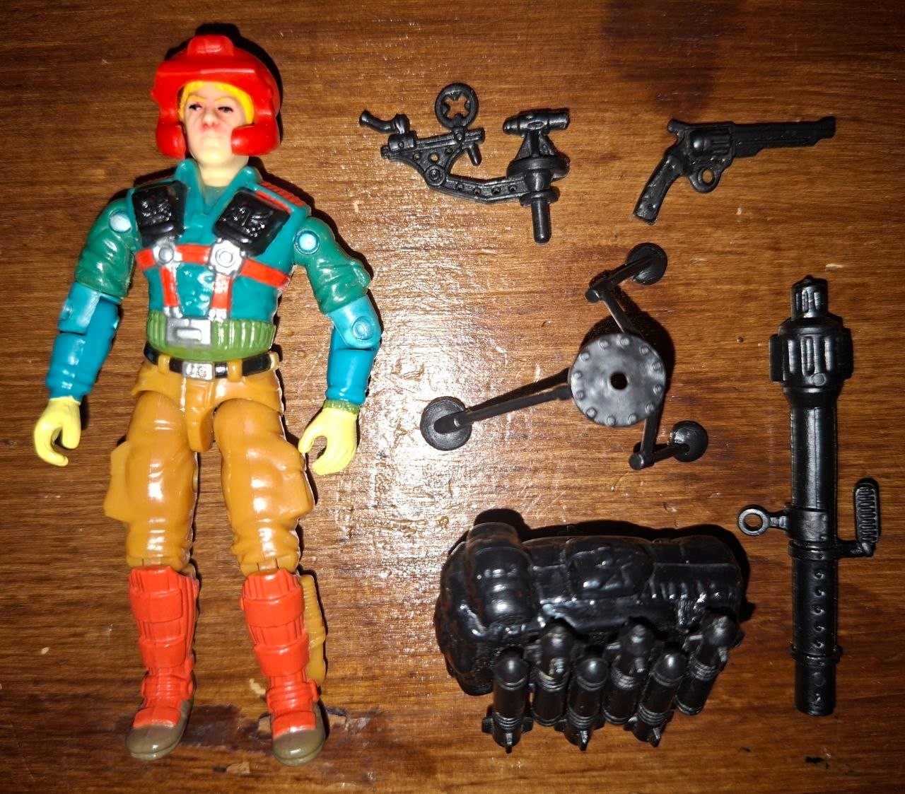 G.I.Joe (Hasbro) - DOWNTOWN (v1) - 1989 (Series 8) FULL accessories 3.75-inch