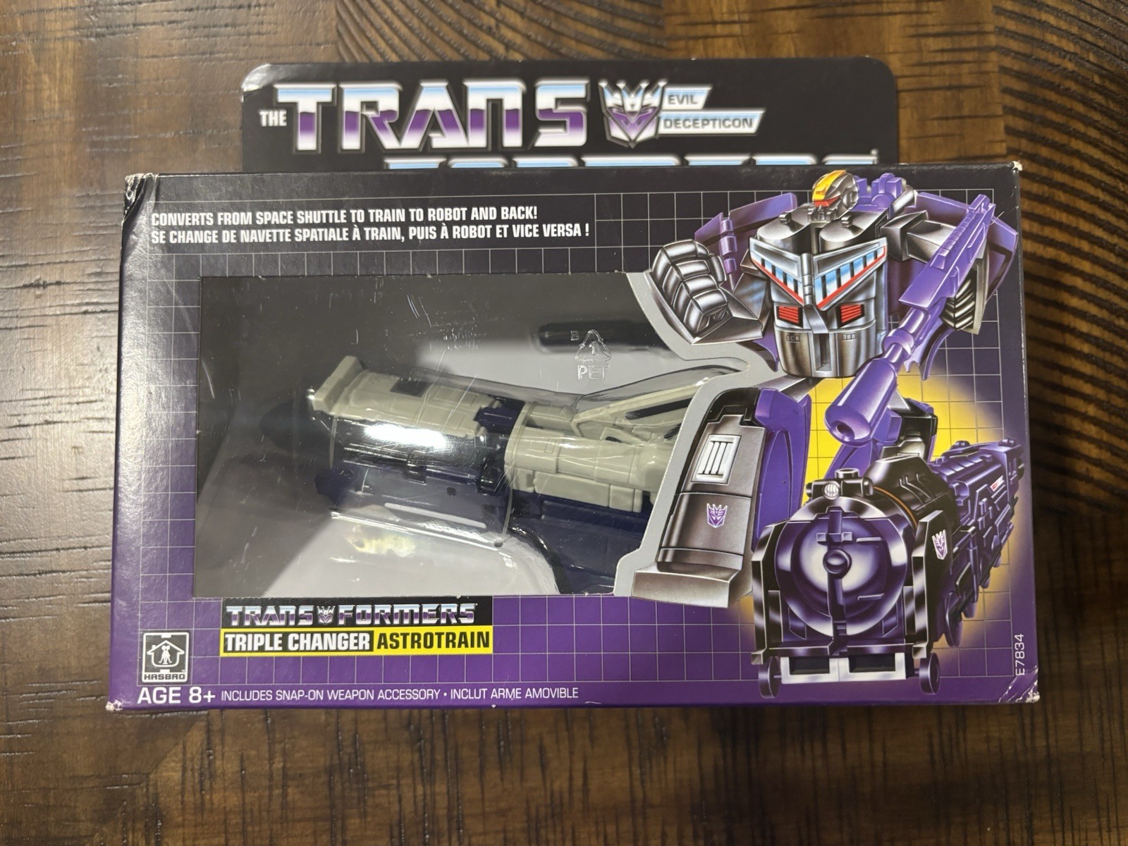 Transformers G1 Reissue Astrotrain Walmart Exclusive 2019 Read! 🔥
