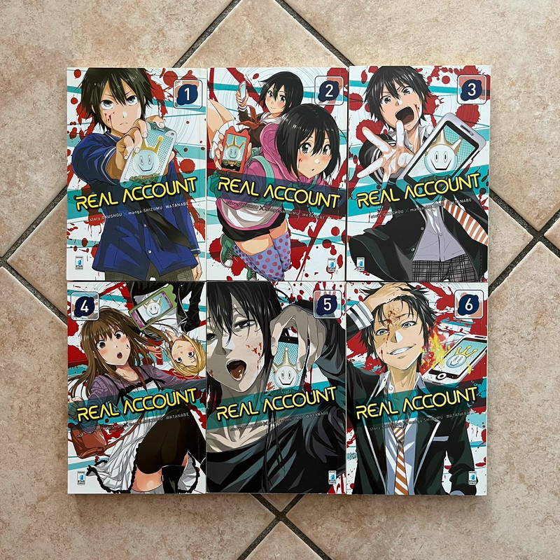 Manga Real Account 1-6