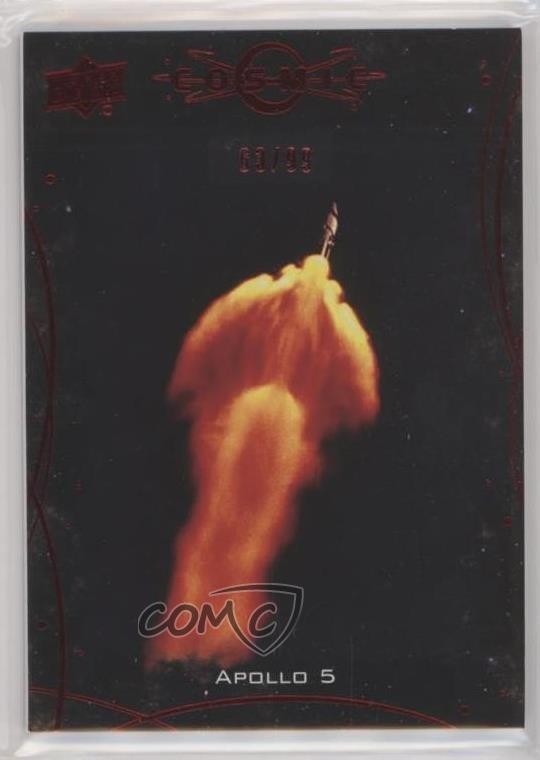 Upper Deck Cosmic Red Shift 2022 63/99 Apollo 5 #19 gd1