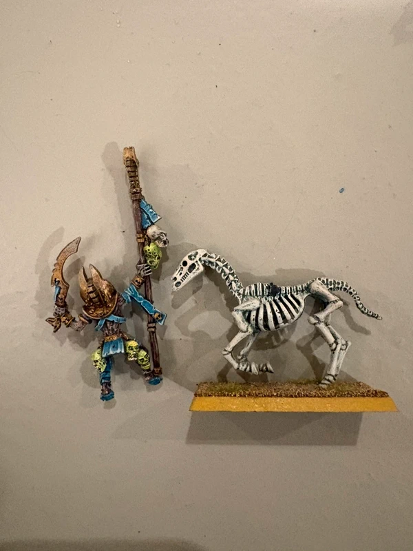 Warhammer the old world tomb king priest mounted